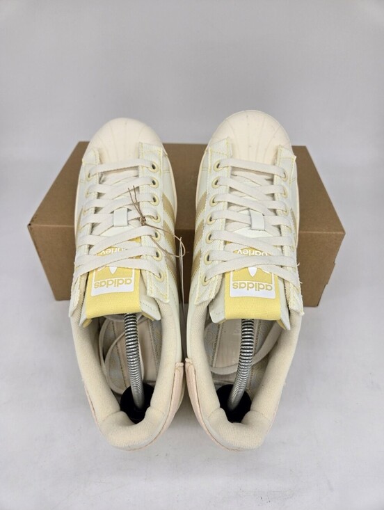 adidas Men\'s Parley x Superstar GX6970 Off White Shoes Size 11.5